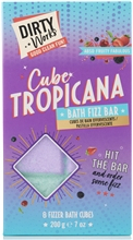 Dirty Works Cube Tropicana Fruity Bath Bomb Bar 200 gr