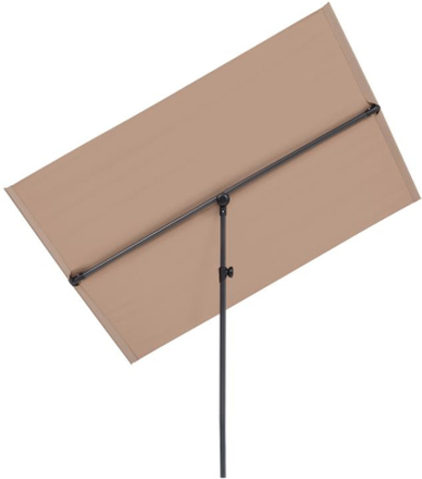 Flex-Shade L parasoll 130 x 180 cm polyester UV 50 brungrå