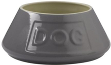 Keramikskål Grå Dog Spaniel 1,6 l MC 21x8,5 cm