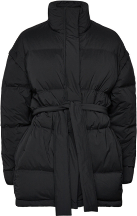 Seamless Belted Jacket Foret Jakke Black Calvin Klein