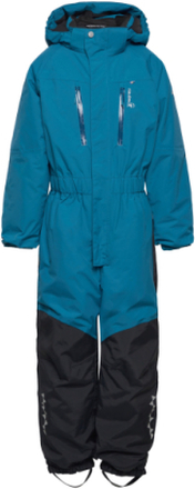 Penguin Snowsuit Kids Outerwear Snow/ski Clothing Snow/ski Coveralls & Sets Blå ISBJÖRN Of Sweden*Betinget Tilbud