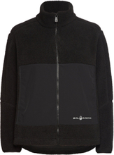 W Gale Pile Zip Jacket Sport Sweatshirts & Hoodies Fleeces & Midlayers Black Sail Racing