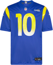Nike Nfl Los Angeles Rams Jersey Kupp No 10 T-shirts Short-sleeved Blå NIKE Fan Gear*Betinget Tilbud