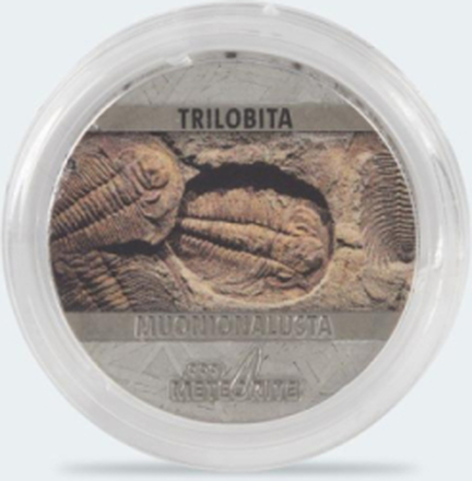 Sammlermünzen Reppa Meteoritenmünze Trilobita