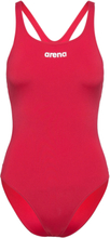 Women's Team Swimsuit Swim Pro Solid Sport Swimsuits Red Arena