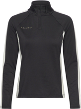 Skyler Half Zip Sport Sweatshirts & Hoodies Fleeces & Midlayers Black Röhnisch