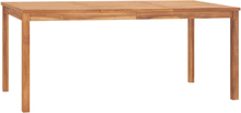 vidaXL Tavolo da Pranzo da Giardino 180x90x77 cm in Massello di Teak
