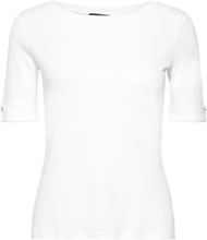 T-Shirts T-shirts & Tops Short-sleeved Hvit Esprit Collection*Betinget Tilbud