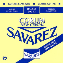 Savarez 500CJ New Corum spansk guitar-strenge, blå