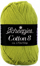 Scheepjes Cotton 8 Garn Unicolor 669 Oliv