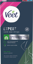 Veet Expert Cold Wax Strips Dry Skin 20 St.