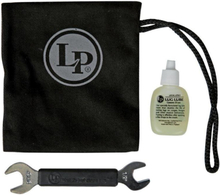 Latin Percussion Tuning lugs & tension rods accessories Accessory Pouch Pro with LP227A tuning key & LP238 Lug Lube , LP227E