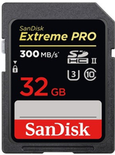 Sandisk Extreme Pro 32gb Sdhc Uhs-ii Memory Card