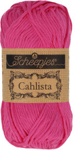 Scheepjes Cahlista Garn Unicolor 114 Shocking Pink