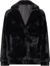 "2Nd Karen - Fur Feeling Outerwear Faux Fur Black 2NDDAY"
