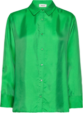 Fablemd Shirt Tops Shirts Long-sleeved Green Modström