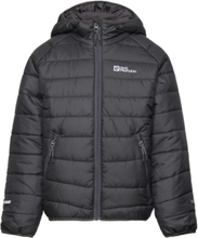 Zenon Jacket K Sport Jackets & Coats Puffer & Padded Black Jack Wolfskin