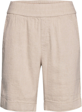 Pzluca Shorts Bottoms Shorts Bermudas Beige Pulz Jeans