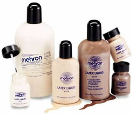 Latex Liquid med Pensel - CLEAR Latex - 30 ml Mehron Flytande Latex
