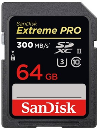 Sandisk Extreme Pro 64gb Sdxc Uhs-ii Memory Card