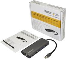 StarTech.com USB-C Multiport Adapter - SD-kortläsare - Power Delivery - 4K HDMI - GbE - 2x USB 3.0
