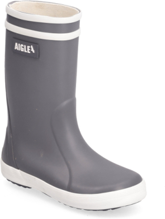 Ai Lolly Pop 2 Charcoal Shoes Rubberboots High Rubberboots Unlined Rubberboots Blå Aigle*Betinget Tilbud