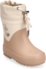 Thermo Rubber Boot Solid Shoes Rubberboots High Rubberboots Lined Rubberboots Rosa Wheat*Betinget Tilbud