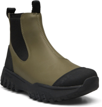 Magda Track Waterproof Shoes Boots Ankle Boots Ankle Boot - Flat Kakigrønn WODEN*Betinget Tilbud