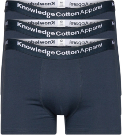 Maple 3-Pack Underwear - Gots/Vegan Boxershorts Blue Knowledge Cotton Apparel