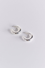 Gina Tricot - Superchunky hoops earrings - örhängen - Silver - ONESIZE - Female