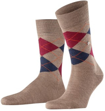 Burlington Edinburgh Wool Sock Hellbraun Gr 40/46 Herren