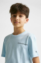 Calvin Klein T-shirt Chest Logo Top Blå