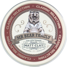 Pomade Matt Clay Golden Ember Beauty Men Beard & Mustache Beard Wax & Beardbalm Nude Mr Bear Family