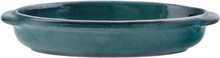 Porsgrunds Porselænsfabrik Terra Oval Form 24,5 cm Verde