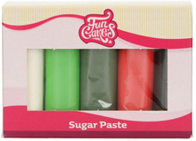 Sockerpasta multipack Jul, 500 g - FunCakes