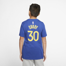 Stephen Curry Warriors City Edition Older Kids' Nike Dri-FIT NBA T-Shirt - Blue