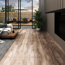 vidaXL Självhäftande PVC-golvplankor 5,21 m² 2 mm kalkfärgat trä