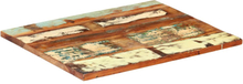 vidaXL Rektangulär bordsskiva 60x70 cm 25-27 mm massivt återvunnet trä