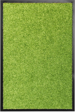 vidaXL Dörrmatta tvättbar grön 40x60 cm