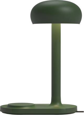 Eva Solo Emendo lampe med trådløs Qi-lader, emerald