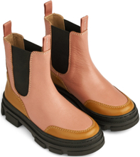 Faith Winter Leather Chelsea Boot Boots Støvler Pink Liewood