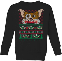 Gremlins Ugly Knit Kids' Christmas Jumper - Black - 3-4 Years