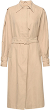 2Nd Sylvie - Peached Touch Trench Coat Kåpe Beige 2NDDAY*Betinget Tilbud