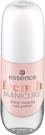 essence French Manicure Sheer Beauty Nail Polish 01 Peach Please!