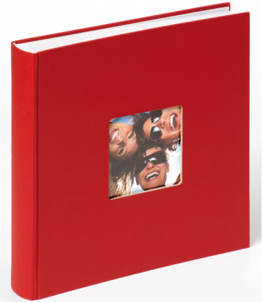 Walther Design Album Fotografico Fun 30x30 cm Rosso 100 Pagine