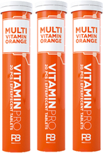 Pro!Brands VitaminPro Multivitamin, 1x20 brusetabs. appelsin