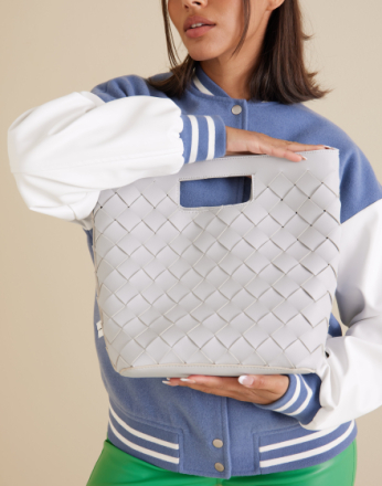 Nelly - Håndtasker - Cream - Summer Basket Bag - Tasker - Handbags