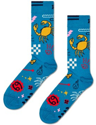 Happy Sock Zodiac Signs Cancer Sock Blau Muster Gr 36/40