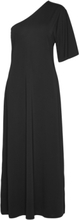 Chris Shoulder Dress Maxiklänning Festklänning Black Marville Road