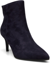 Low Classic Stilletto Bootie Shoes Boots Ankle Boots Ankle Boot - Heel Blå Apair*Betinget Tilbud